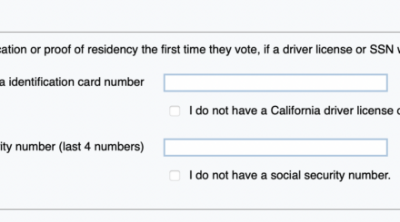 Californians With No Driver’s License Or SSN Can Use A Credit Card Or Gym Membership To Vote